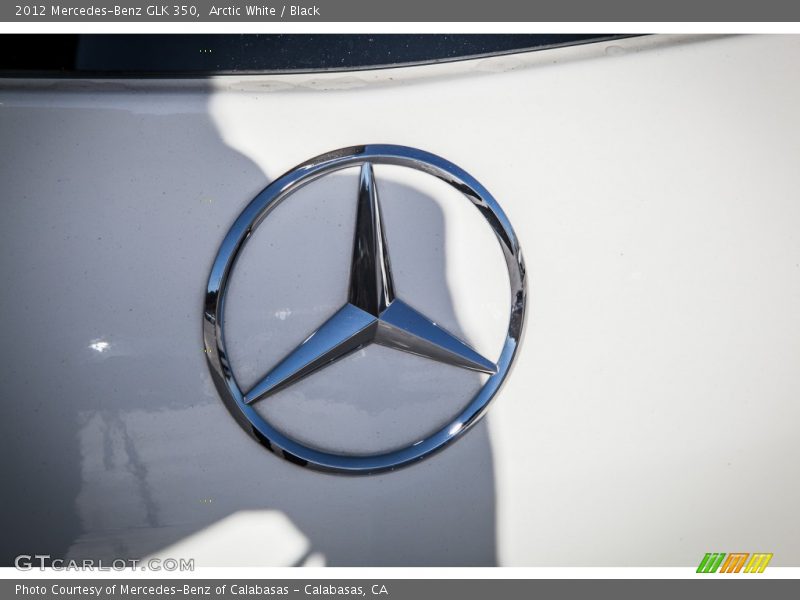 Arctic White / Black 2012 Mercedes-Benz GLK 350