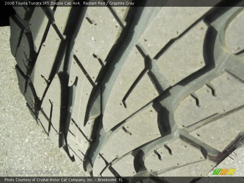 Radiant Red / Graphite Gray 2008 Toyota Tundra SR5 Double Cab 4x4