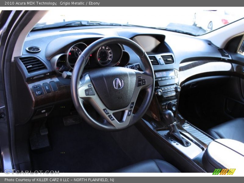 Grigio Metallic / Ebony 2010 Acura MDX Technology