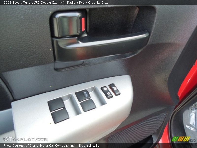 Radiant Red / Graphite Gray 2008 Toyota Tundra SR5 Double Cab 4x4