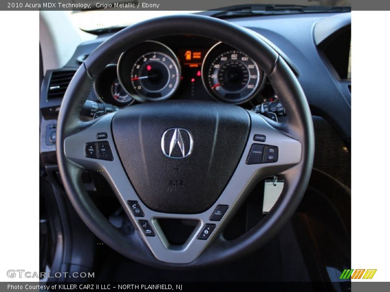 Grigio Metallic / Ebony 2010 Acura MDX Technology