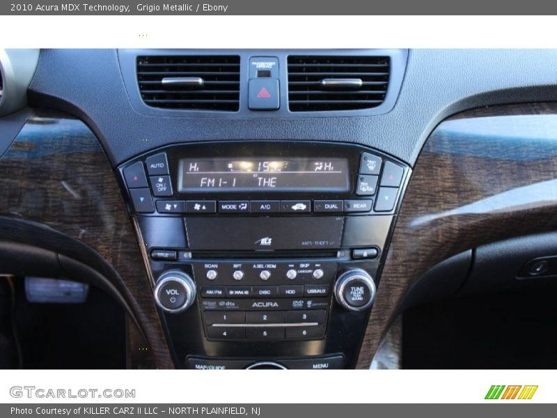 Grigio Metallic / Ebony 2010 Acura MDX Technology