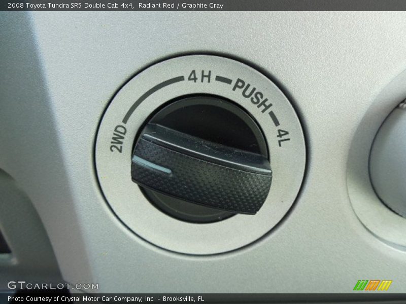 Radiant Red / Graphite Gray 2008 Toyota Tundra SR5 Double Cab 4x4