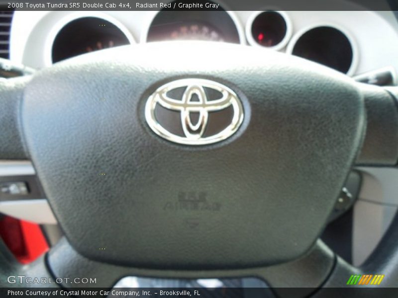 Radiant Red / Graphite Gray 2008 Toyota Tundra SR5 Double Cab 4x4