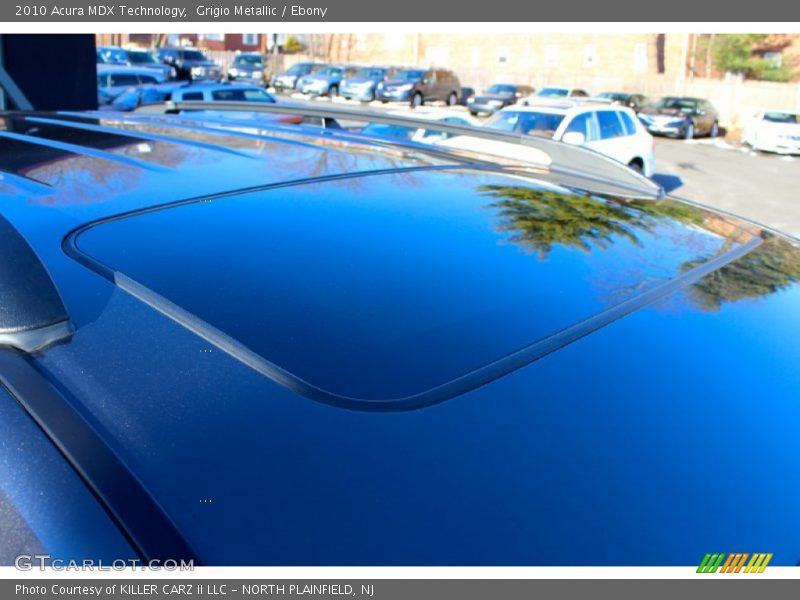 Grigio Metallic / Ebony 2010 Acura MDX Technology