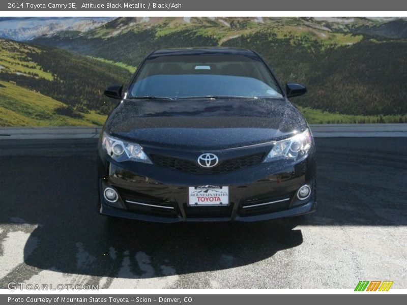 Attitude Black Metallic / Black/Ash 2014 Toyota Camry SE