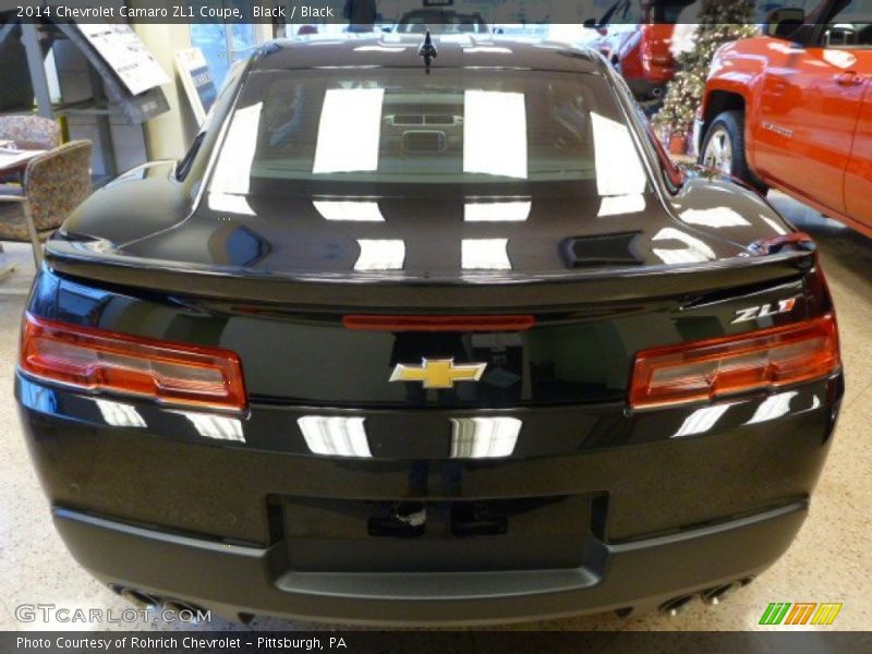 Black / Black 2014 Chevrolet Camaro ZL1 Coupe