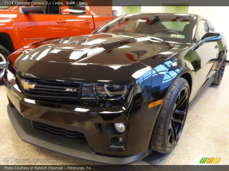 Black / Black 2014 Chevrolet Camaro ZL1 Coupe