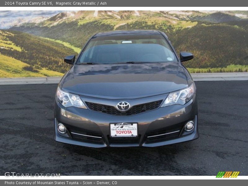 Magnetic Gray Metallic / Ash 2014 Toyota Camry SE V6