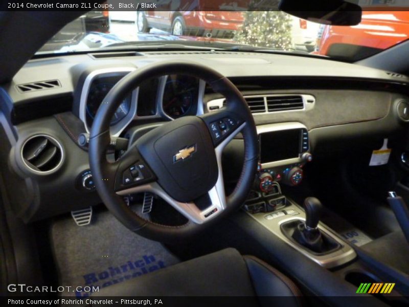 Black / Black 2014 Chevrolet Camaro ZL1 Coupe