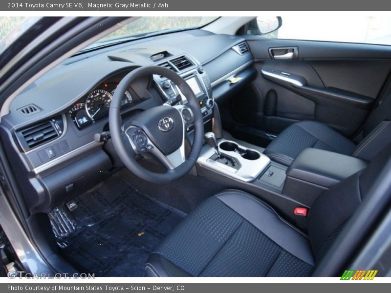 Magnetic Gray Metallic / Ash 2014 Toyota Camry SE V6