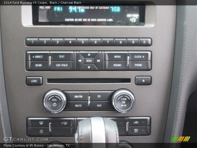 Black / Charcoal Black 2014 Ford Mustang V6 Coupe