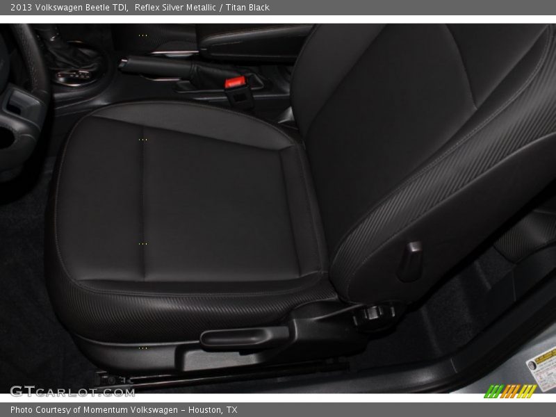Reflex Silver Metallic / Titan Black 2013 Volkswagen Beetle TDI