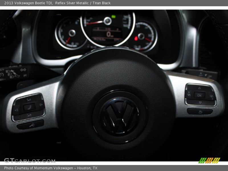 Reflex Silver Metallic / Titan Black 2013 Volkswagen Beetle TDI
