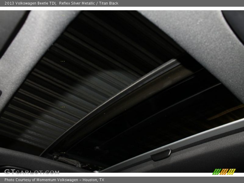 Reflex Silver Metallic / Titan Black 2013 Volkswagen Beetle TDI