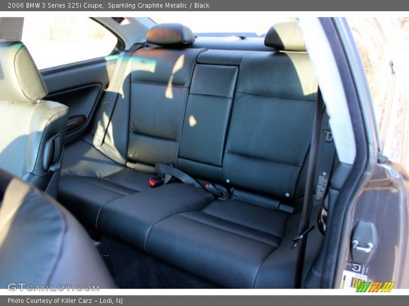 Sparkling Graphite Metallic / Black 2006 BMW 3 Series 325i Coupe