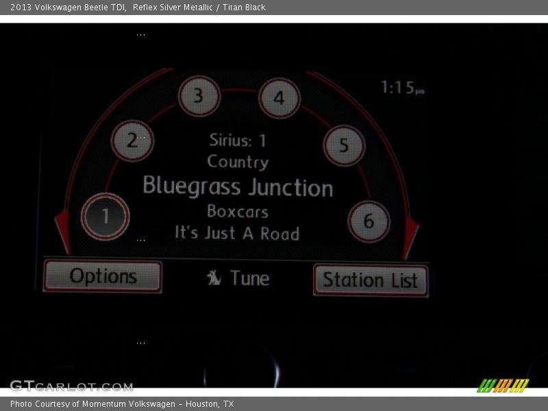 Reflex Silver Metallic / Titan Black 2013 Volkswagen Beetle TDI