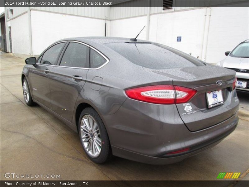 Sterling Gray / Charcoal Black 2014 Ford Fusion Hybrid SE