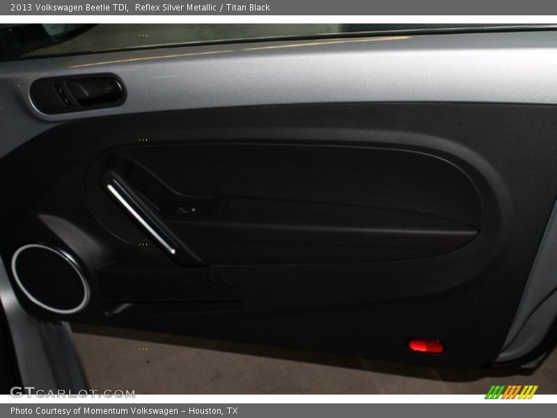 Reflex Silver Metallic / Titan Black 2013 Volkswagen Beetle TDI