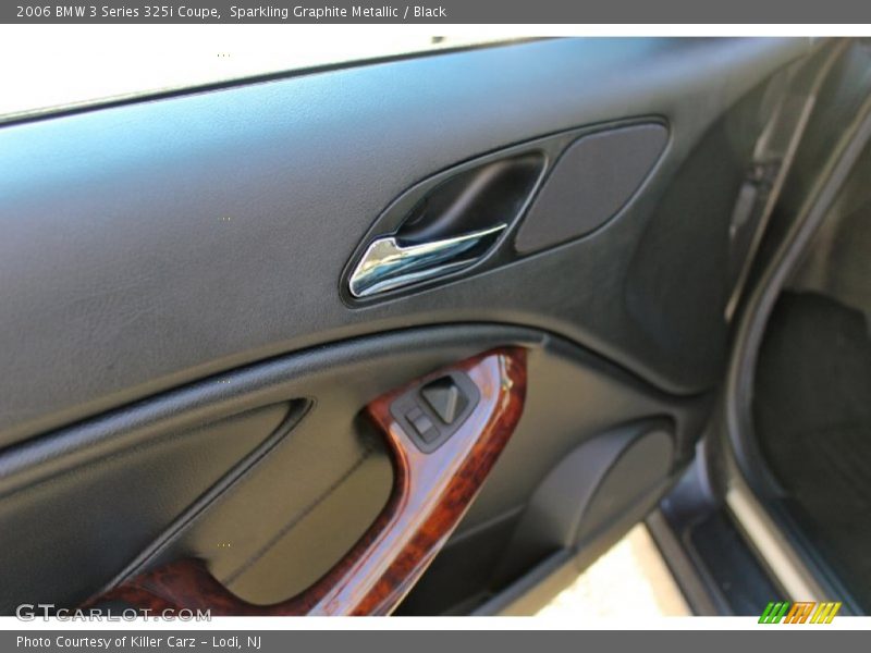 Sparkling Graphite Metallic / Black 2006 BMW 3 Series 325i Coupe