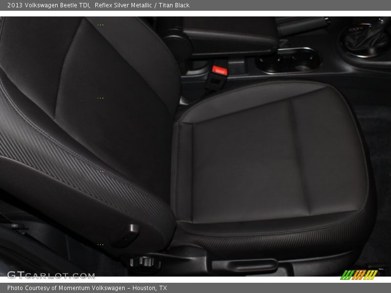 Reflex Silver Metallic / Titan Black 2013 Volkswagen Beetle TDI