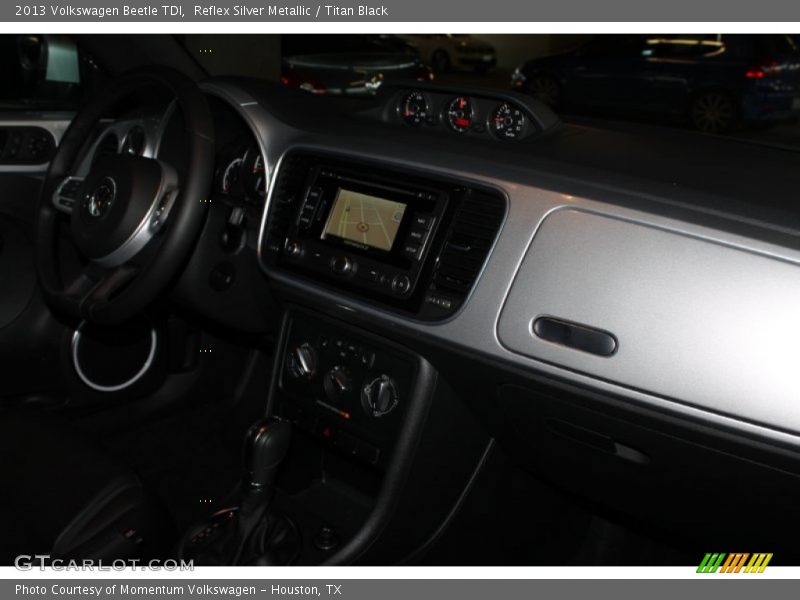 Reflex Silver Metallic / Titan Black 2013 Volkswagen Beetle TDI