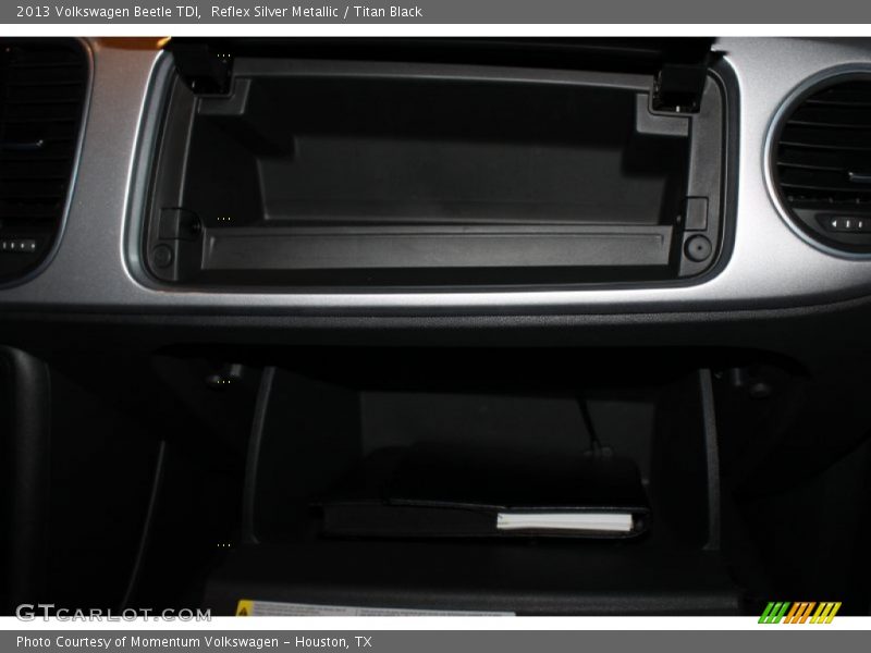 Reflex Silver Metallic / Titan Black 2013 Volkswagen Beetle TDI