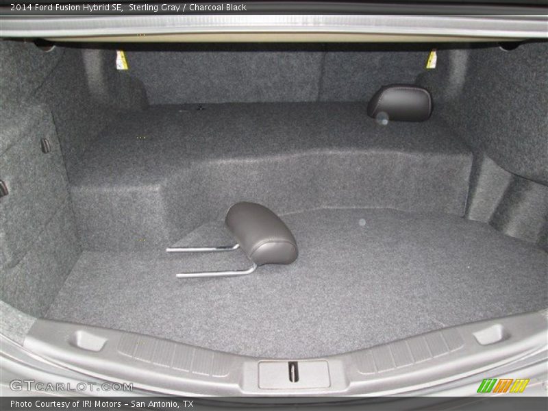 Sterling Gray / Charcoal Black 2014 Ford Fusion Hybrid SE