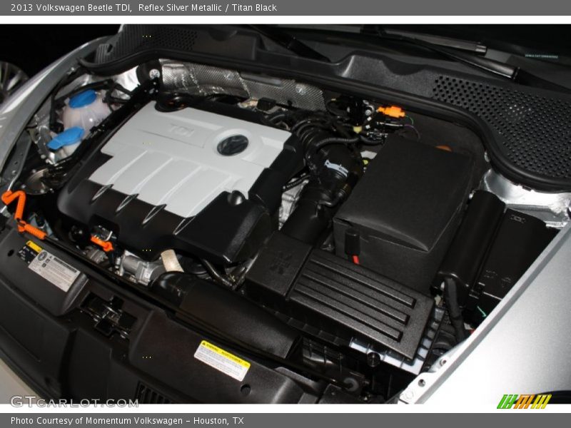 Reflex Silver Metallic / Titan Black 2013 Volkswagen Beetle TDI