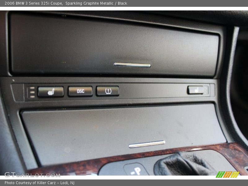 Sparkling Graphite Metallic / Black 2006 BMW 3 Series 325i Coupe