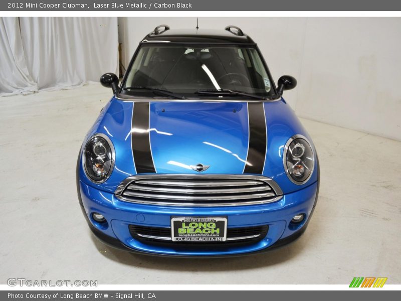 Laser Blue Metallic / Carbon Black 2012 Mini Cooper Clubman