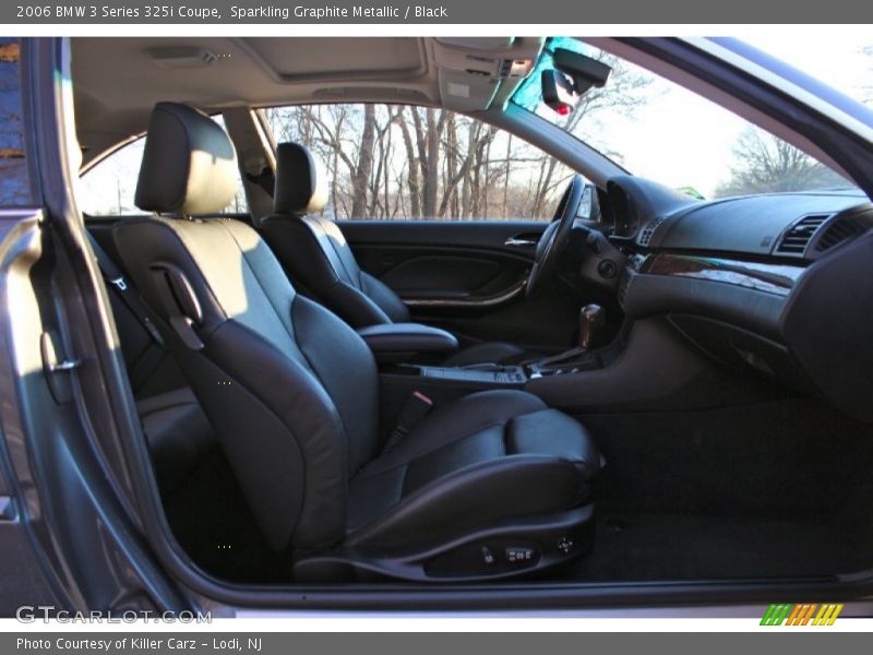 Sparkling Graphite Metallic / Black 2006 BMW 3 Series 325i Coupe