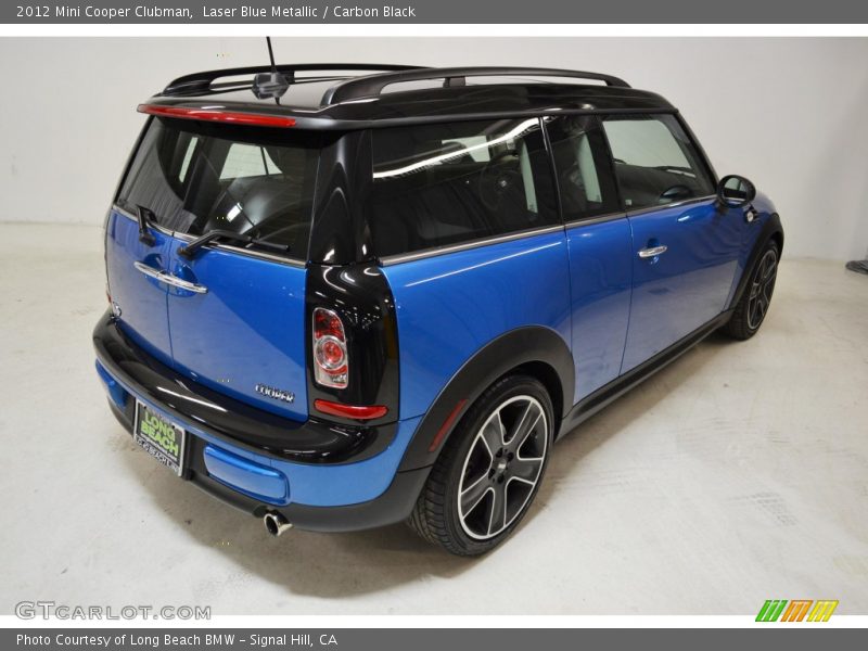 Laser Blue Metallic / Carbon Black 2012 Mini Cooper Clubman