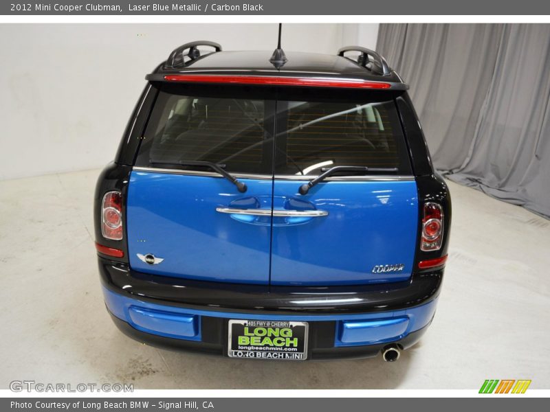 Laser Blue Metallic / Carbon Black 2012 Mini Cooper Clubman