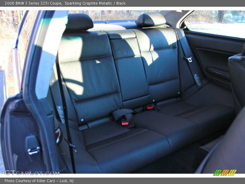 Sparkling Graphite Metallic / Black 2006 BMW 3 Series 325i Coupe