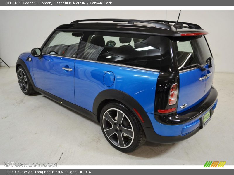 Laser Blue Metallic / Carbon Black 2012 Mini Cooper Clubman