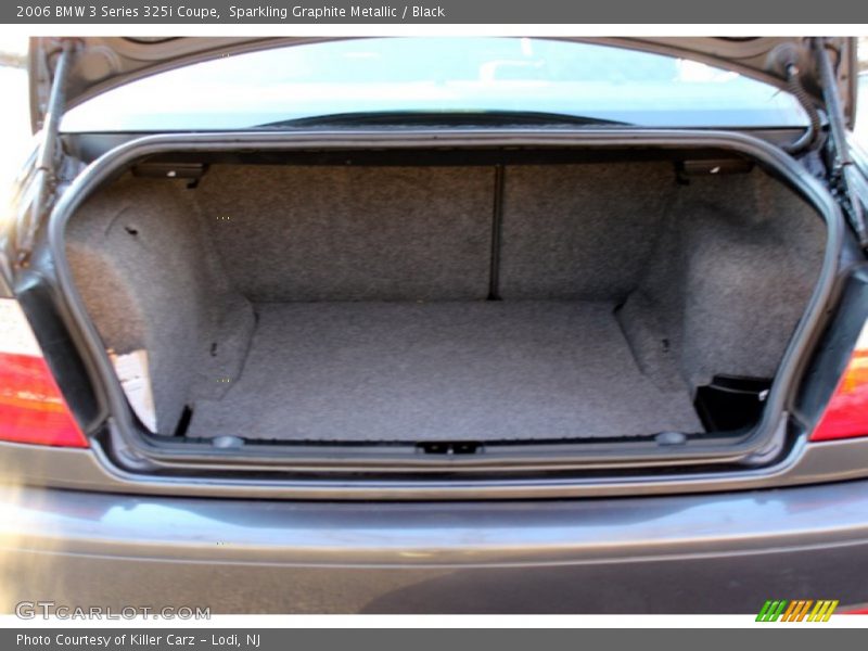 Sparkling Graphite Metallic / Black 2006 BMW 3 Series 325i Coupe