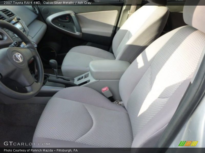 Classic Silver Metallic / Ash Gray 2007 Toyota RAV4 4WD