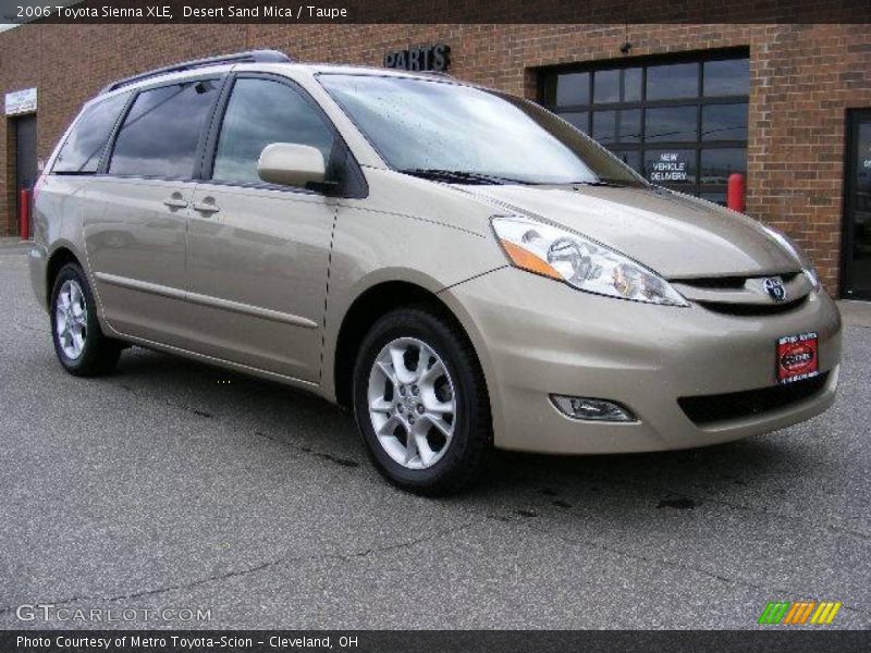 Desert Sand Mica / Taupe 2006 Toyota Sienna XLE