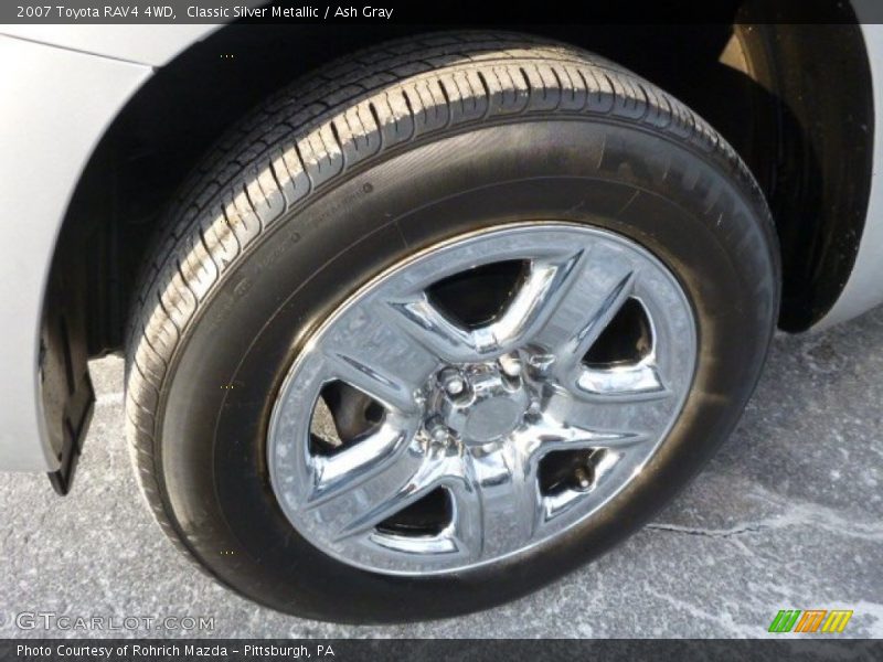 Classic Silver Metallic / Ash Gray 2007 Toyota RAV4 4WD