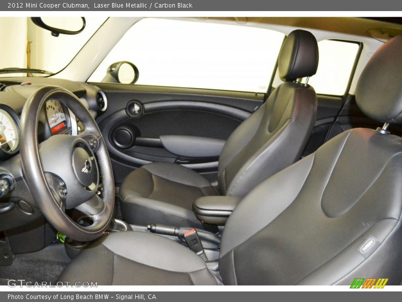 Laser Blue Metallic / Carbon Black 2012 Mini Cooper Clubman