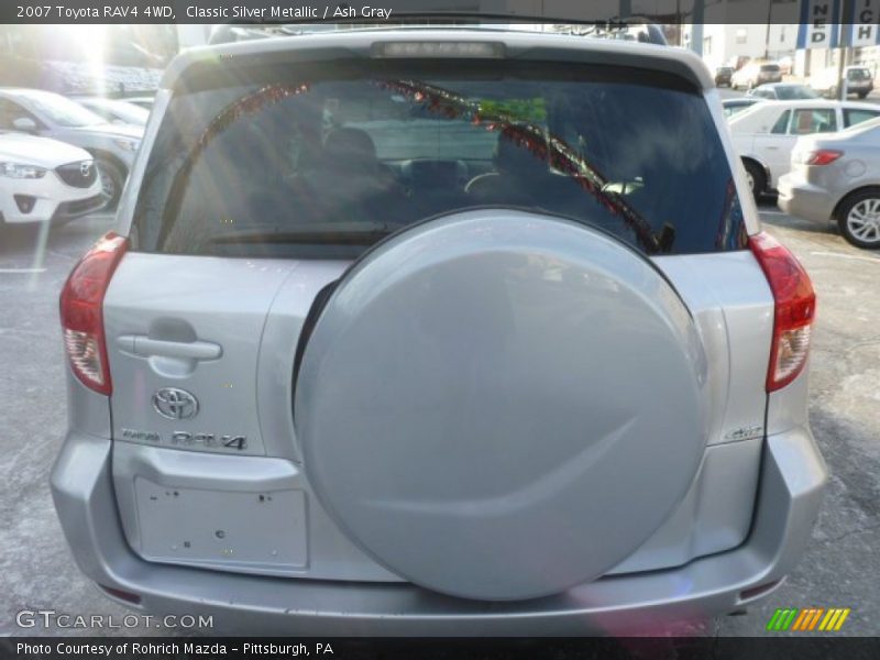 Classic Silver Metallic / Ash Gray 2007 Toyota RAV4 4WD