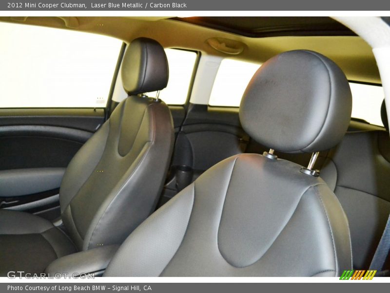Laser Blue Metallic / Carbon Black 2012 Mini Cooper Clubman