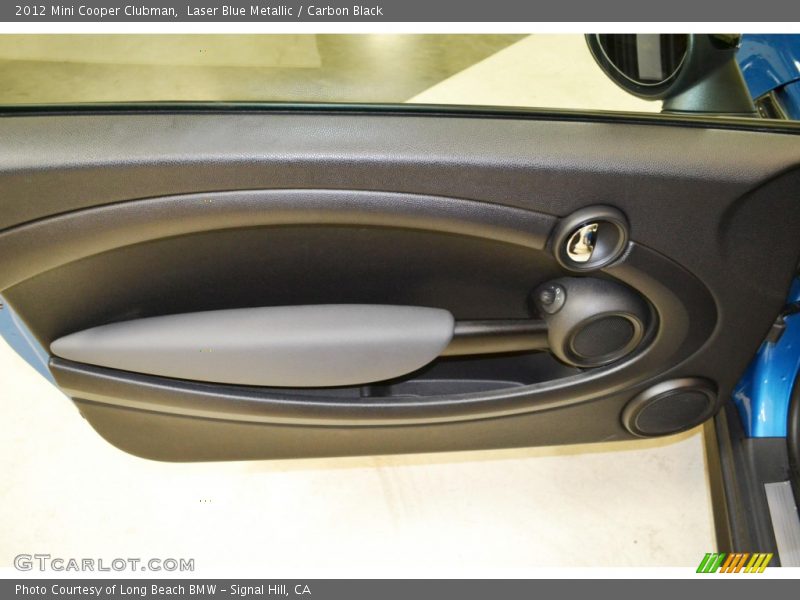 Laser Blue Metallic / Carbon Black 2012 Mini Cooper Clubman