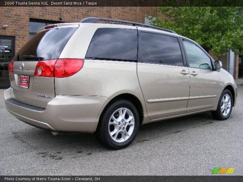 Desert Sand Mica / Taupe 2006 Toyota Sienna XLE
