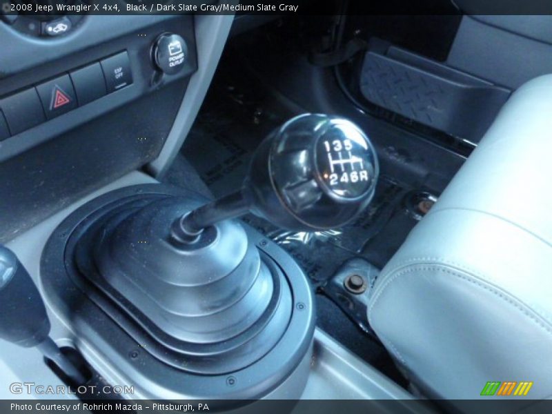 Black / Dark Slate Gray/Medium Slate Gray 2008 Jeep Wrangler X 4x4