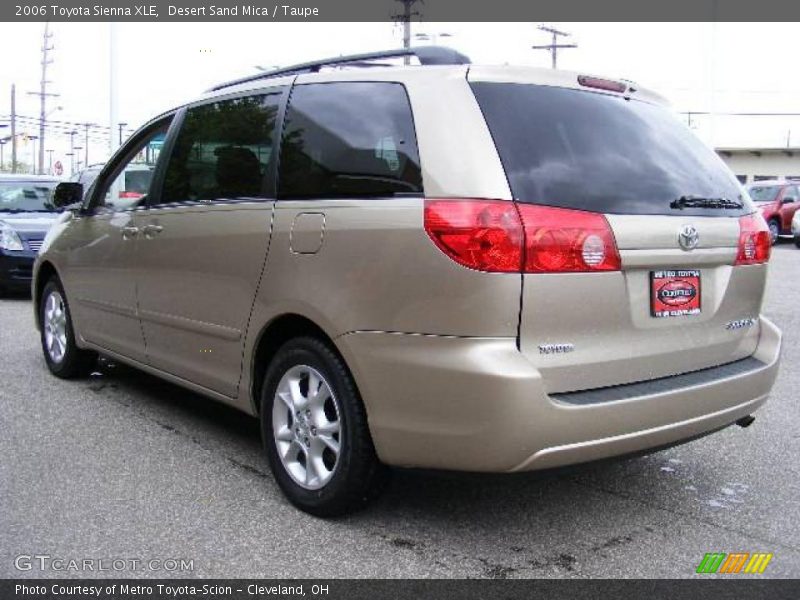 Desert Sand Mica / Taupe 2006 Toyota Sienna XLE