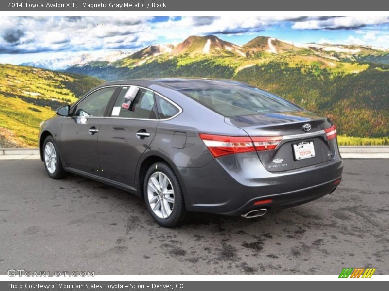 Magnetic Gray Metallic / Black 2014 Toyota Avalon XLE