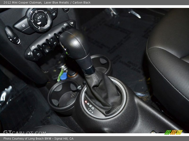 Laser Blue Metallic / Carbon Black 2012 Mini Cooper Clubman