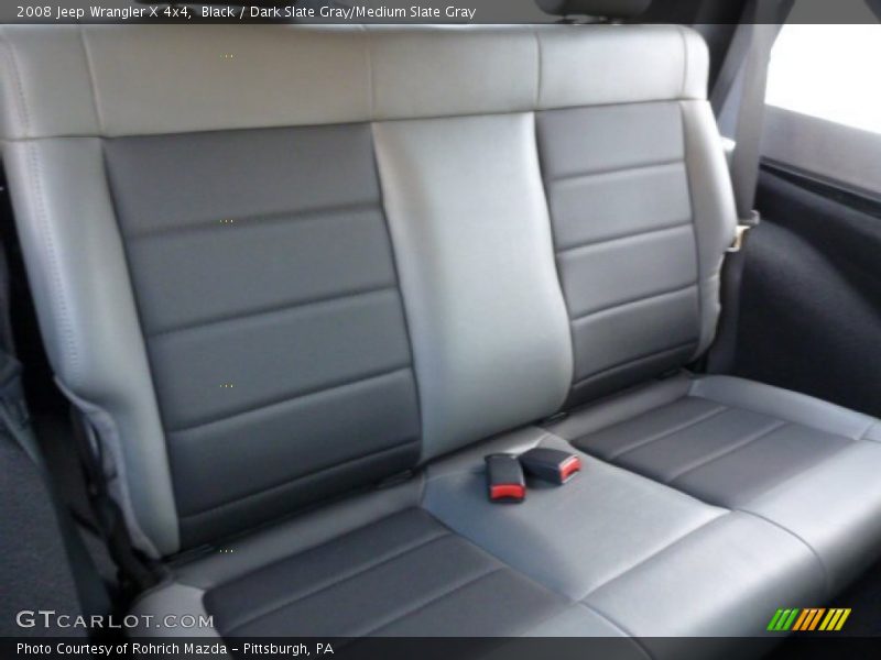Black / Dark Slate Gray/Medium Slate Gray 2008 Jeep Wrangler X 4x4